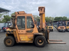 Xe nâng dầu 6 tấn MITSUBISHI FD60 nâng cao 4m giá rẻ Nhập Nhật