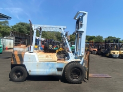 Xe nâng 4,5 tấn giá rẻ MITSUBISHI FD45 số sàn tháp 4m Nhật bãi