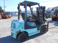 Xe nâng Nhật bãi 2,5 tấn Sumitomo dịch càng đời 2014, chạy lướt