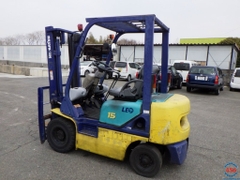 Xe nâng cũ 1,5 tấn Komatsu FD15C-16 số sàn