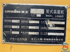 BÁN MÁY XÚC LẬT CŨ LONKING 833 GẦU 1,7 M3