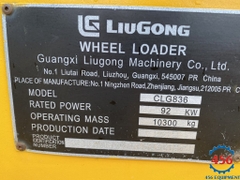 BÁN MÁY XÚC LẬT LIUGONG CŨ 836. GỌI 0989459456