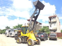 Máy xúc lật cần dài gầu 1 m3, xúc lật đổ cao Lehman 926. Giá rẻ nhất