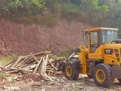 Máy xúc lật kẹp gỗ, gắp gỗ công suất 76 kW Lehman 936. Giá rẻ nhất
