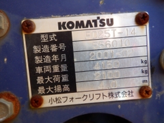XE NÂNG NHẬT BÃI KOMATSU FD25T-14 - 096.235.1368