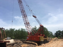 Cho thuê cẩu bánh xích 40 tấn giá rẻ. Liên hệ 0989459456