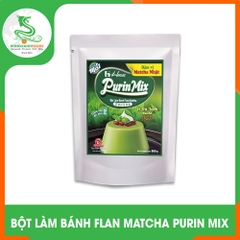 BỘT LÀM BÁNH FLAN MATCHA PURIN MIX 500g