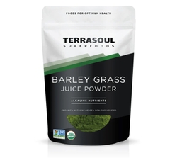 Bột nước ép cỏ lúa mạch hữu cơ Barley grass Terrasoul 114g