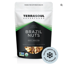 Hạt quả hạch Brazill hữu cơ Terrasoul 454g