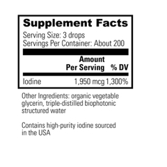 Detoxadine Bổ sung iốt  hữu cơ Global Healing 60ml