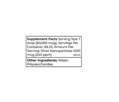 Keo bạc Coated Silver Cymbiotika 20 000 PPM 5ml