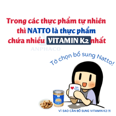 Natto anphaco - Bột đậu tương lên men