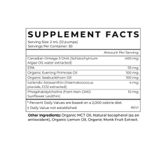 Omega 3 Thuần Chay Cymbiotika 60ml