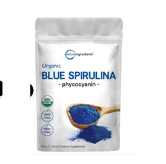 Bột Tảo Blue Spirulina Hữu Cơ MicroIngredients 56g