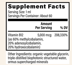 Vitamin B12 hữu cơ 5000mcg Global Healing
