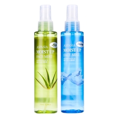 Combo Hot xịt khoáng trắng da nha đam Aspasia Aloe Moist