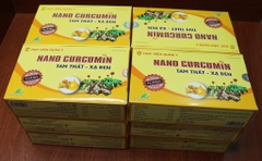 Combo 12 hộp Nano curcumin - Tam thất - Xạ đen HVQY dùng 3 tháng