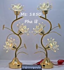 ĐÈN THỜ PHA LÊ DL 3 BÔNG LED CHỮ S 1850