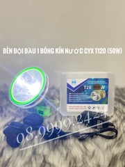 Đèn đội đầu 1 bóng led chống nước CYX T20 (50W)