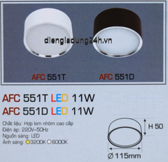 AFC 551T/D LED 11W