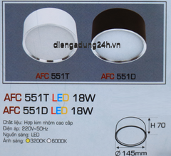 AFC 551T/D LED 18W