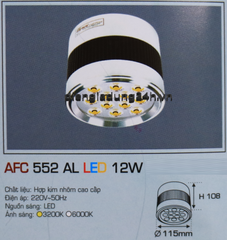 AFC 552 AL LED 12W