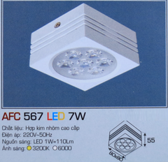AFC 567 LED 7W