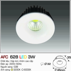 AFC 628 LED 3W