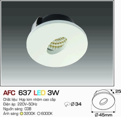 AFC 637 LED 3W