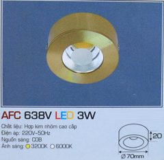 AFC 638V LED 3W