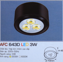 AFC 643D LED 3W