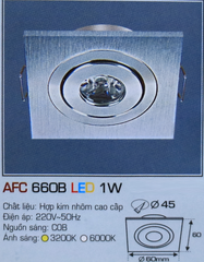 AFC 660B LED 1W