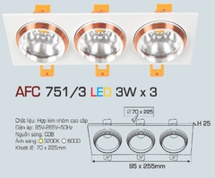 AFC 751/3 LED 3WX3