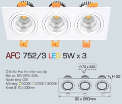 AFC 752/3 LED 5WX3