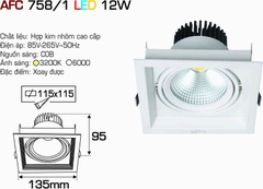 AFC 758/1 LED 12W