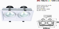 AFC 758/2 LED 12W