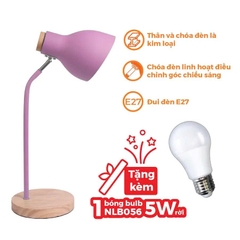 Đèn bàn E27 Nanoco NDKC03WP, NDKC03WG,NDKC03WGY