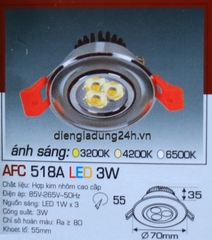 AFC 518A LED 3W MINI