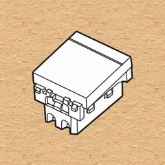 CÔNG TẮC 1 CHIỀU CỠ TRUNG VẠCH BẠC 16A SINO S18 - S18CCS/MA
