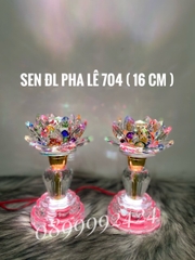 Đèn pha lê tròn 704 ( 16cm )