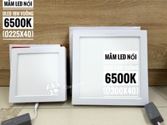 Mâm led nổi OLED 18W - 24W vuông