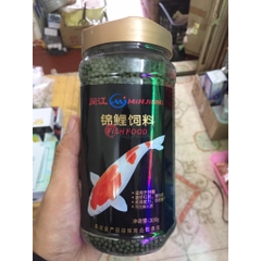 THỨC ĂN CÁ KOI, CÁ CHÉP MINJIANG, THỨC ĂN DINH DƯỠNG CHO CÁC LOẠI CÁ LỚN ( LỌ 300G-1,5KG)