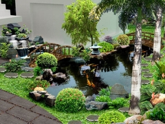 TIỂU CẢNH SÂN VƯỜN MẪU 7