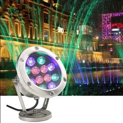 Đèn Led Âm Nước Đổi Màu 18W RGB