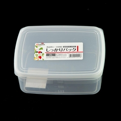 Hộp nhựa 2L đựng thực Phẩm , đồ ăn dặm nắp dẻo Nakaya - Made in Japan - KBN 15113
