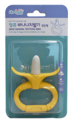 Vòng ngậm nướu hình chuối Ange cho bé AG046 - Made in Korea