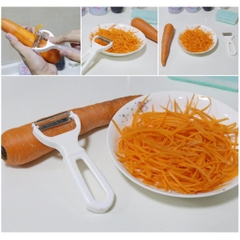Dụng cụ nạo sợi củ quả chế biến ăn dặm Echo cho bé - Made in Japan - KBN 47264