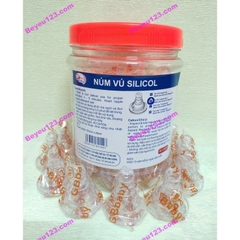 Núm ti silicone mềm GB Baby (Công nghệ Hàn Quốc) - Phụ kiện thay thế cho tất cả bình sữa cổ rộng / cổ hẹp