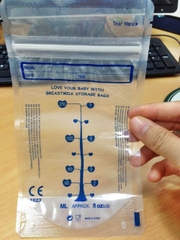 Hộp 10 túi trữ sữa mẹ 210ml Unimom Compact Hàn Quốc