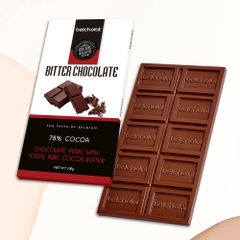 Thanh 100g Bitter Chocolate 78%